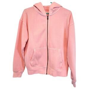 Aeropostale Soft Pink Full Zip Sweatshirt Hoodie Size XS Pockets